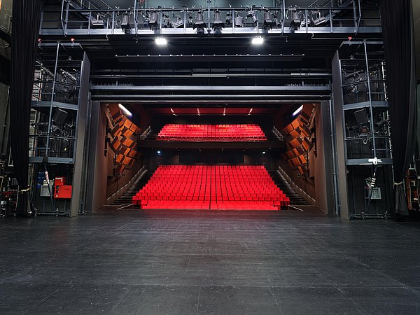 Theatersaal des Theaters Gütersloh | Kultur Räume Gütersloh