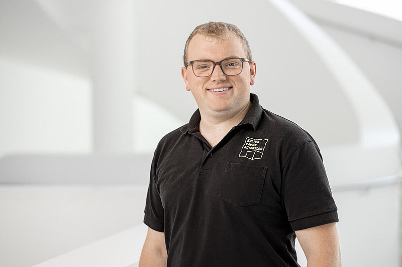 Ansprechpartner Veranstaltungstechnik Stadthalle Gütersloh: Florian Meyer-Sickendiek | Kultur Räume Gütersloh