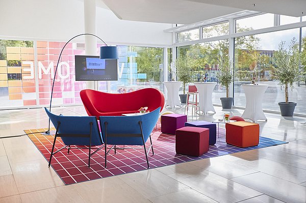 Foyer des Theaters Gütersloh | Kultur Räume Gütersloh