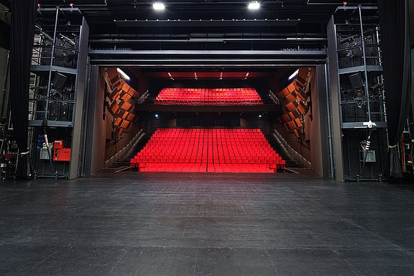Theatersaal des Theaters Gütersloh | Kultur Räume Gütersloh